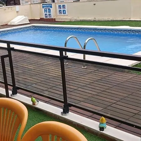 Apartment Con Terraza Y Acceso Directo A La Piscina Y A 50 M De La Playa *